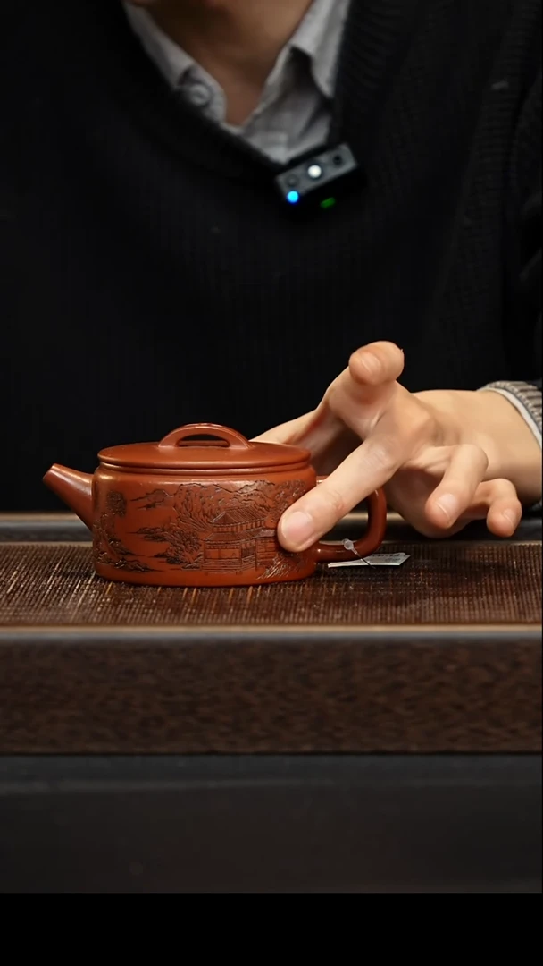 茶壶紫砂宜兴紫砂壶fjx325