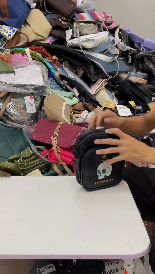 PU工厂外贸库存尾货瑕疵女士包