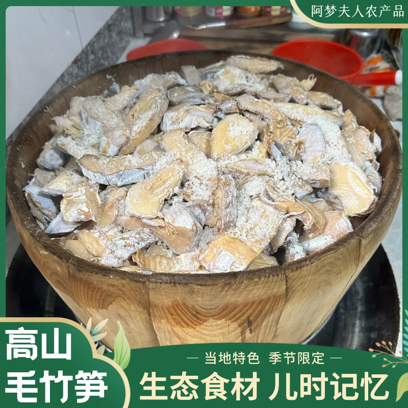 屏南特色当季毛竹笋腌笋高山特产笋春笋焖笋品质甄选农家特产麻笋