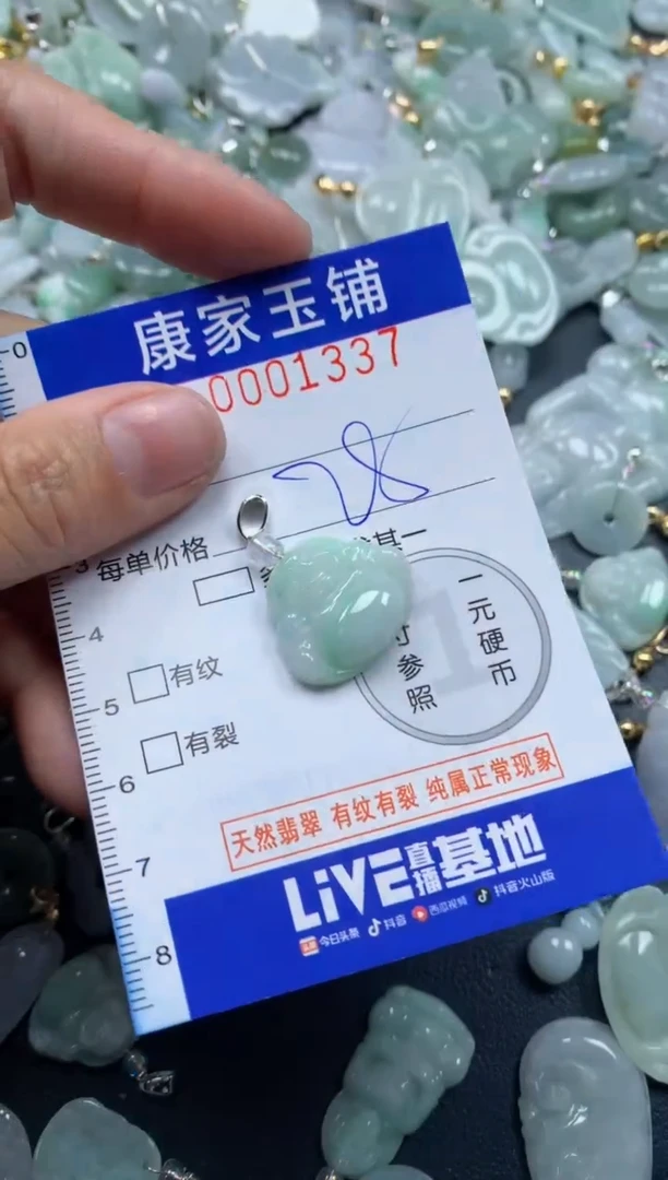 颈饰未镶嵌翡翠1337
