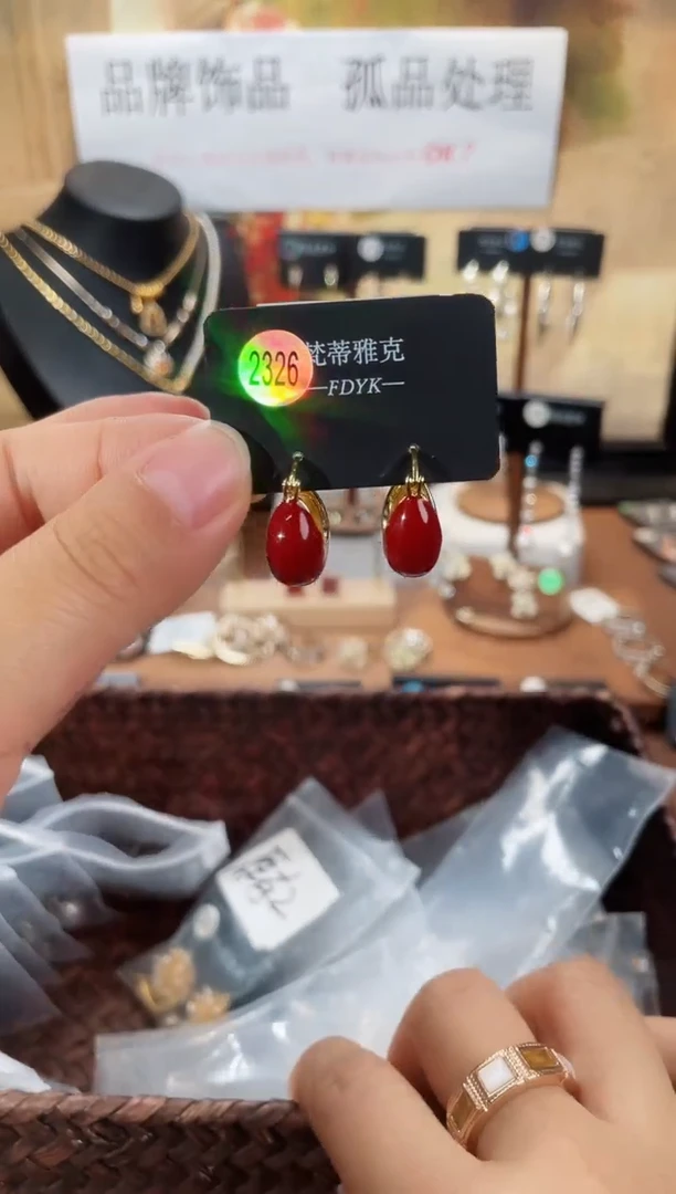 合金925银锆石梵2326
