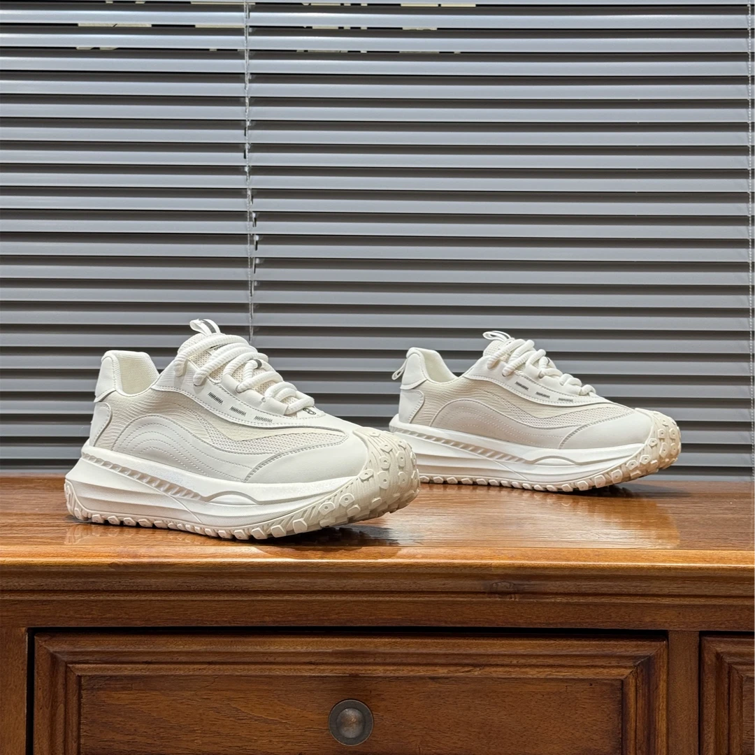 2025春季新款时尚百搭潮流轻奢网面舒适软底休闲男鞋（标准码数）