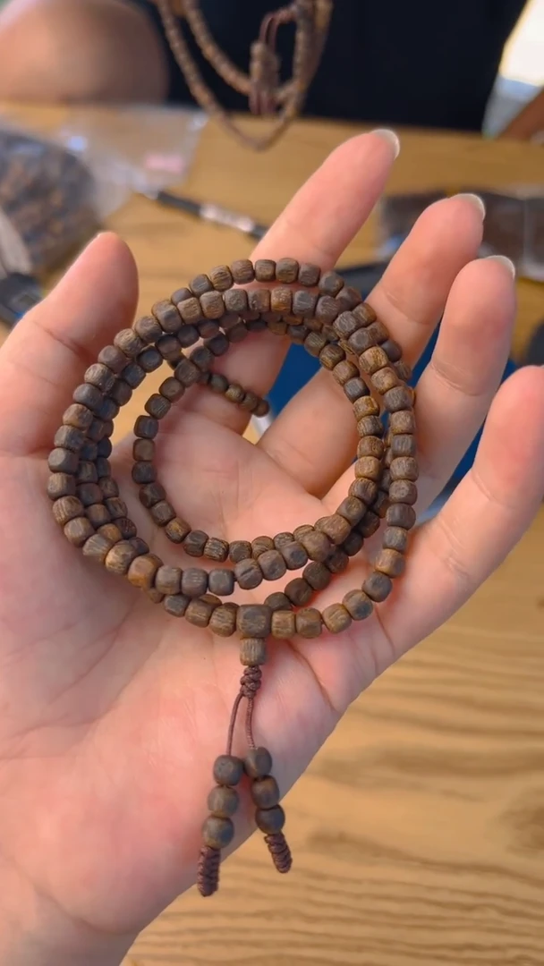 手串沉香英歌绿沉水05方珠多圈多样性发一