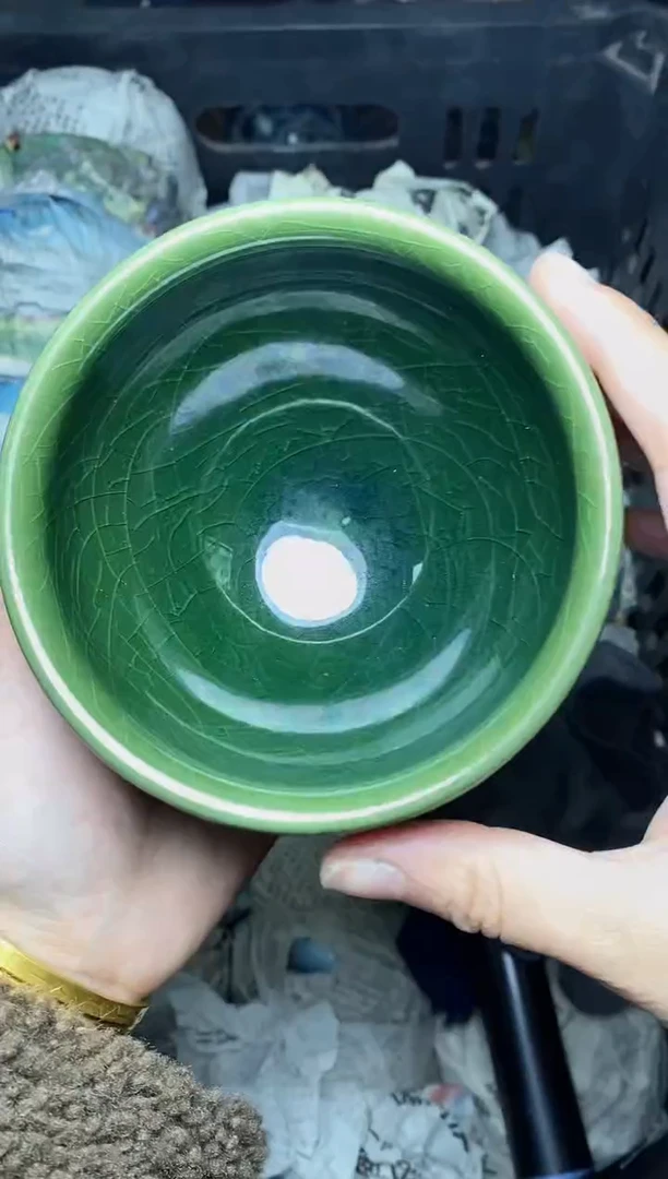 【闪购商品】茶盏帝王绿 盏三疯建盏茶器