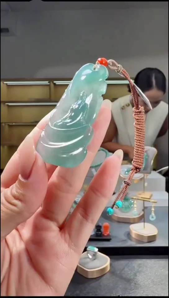 吊坠(不含链)未镶嵌翡翠悟道