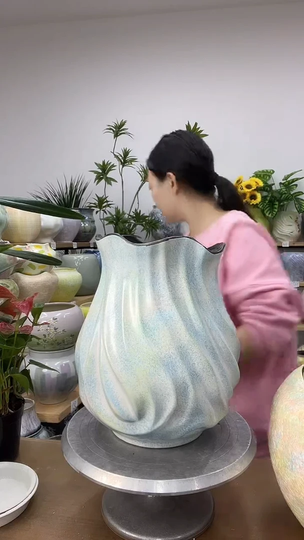 11.14陶瓷花盆直播链接高.  30    口19