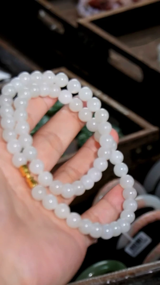 和田玉未镶嵌颈饰006