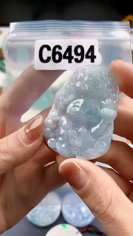颈饰未镶嵌翡翠天然翡翠吊坠挂件