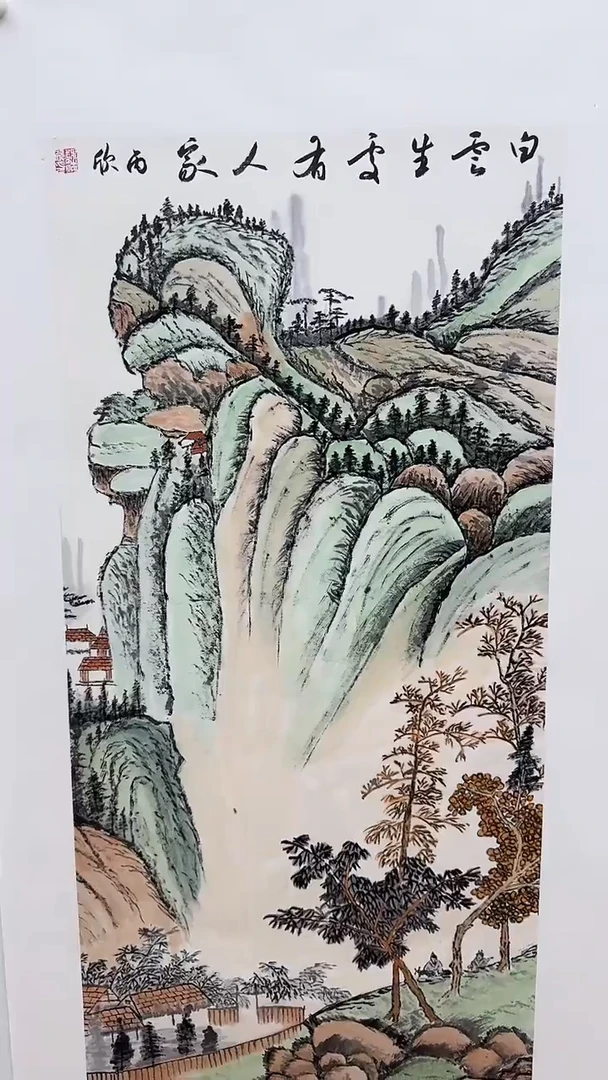 国画馆藏国画作品