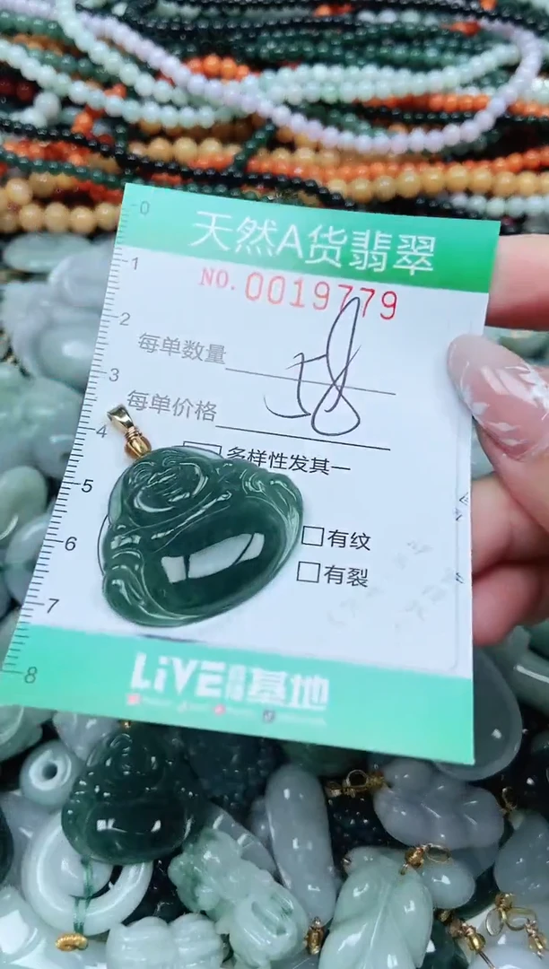 颈饰未镶嵌翡翠翡翠