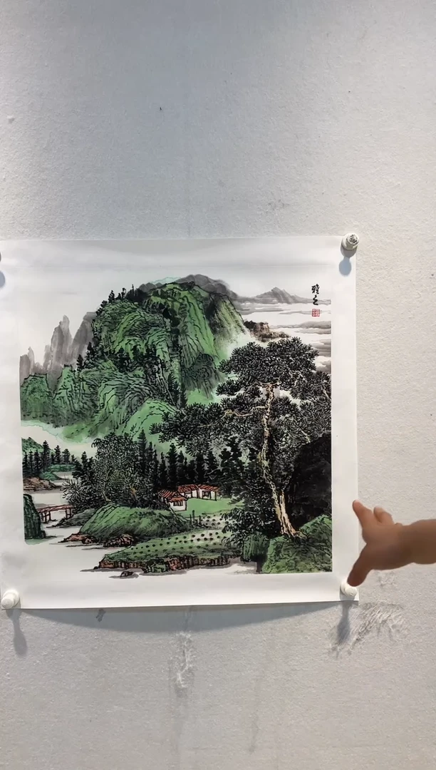 国画Y-谢老师绘画作品-4平尺