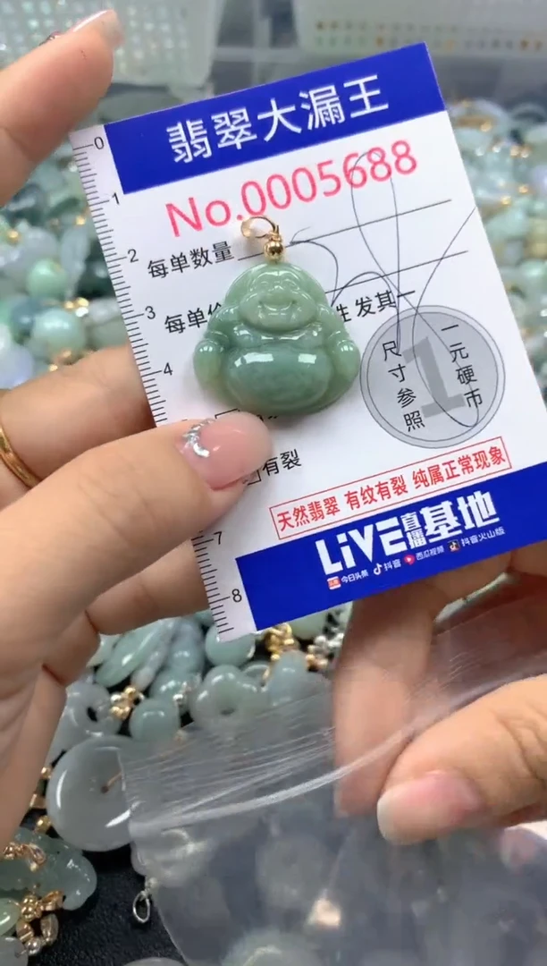 颈饰未镶嵌翡翠5688