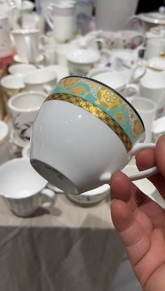 骨瓷杯子1个隆达骨瓷