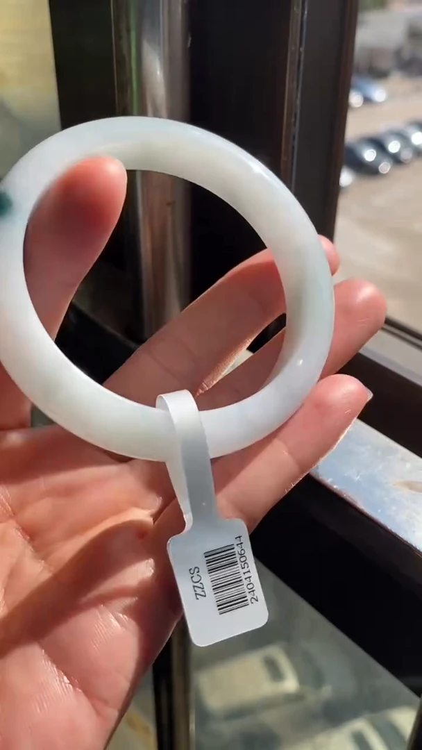 未镶嵌手镯翡翠//20254676    57正圈