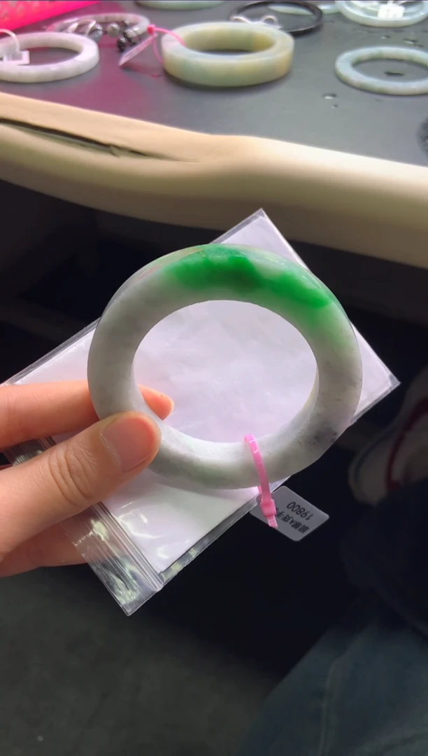 未镶嵌手镯定制翡翠52-62「定制不退不换」