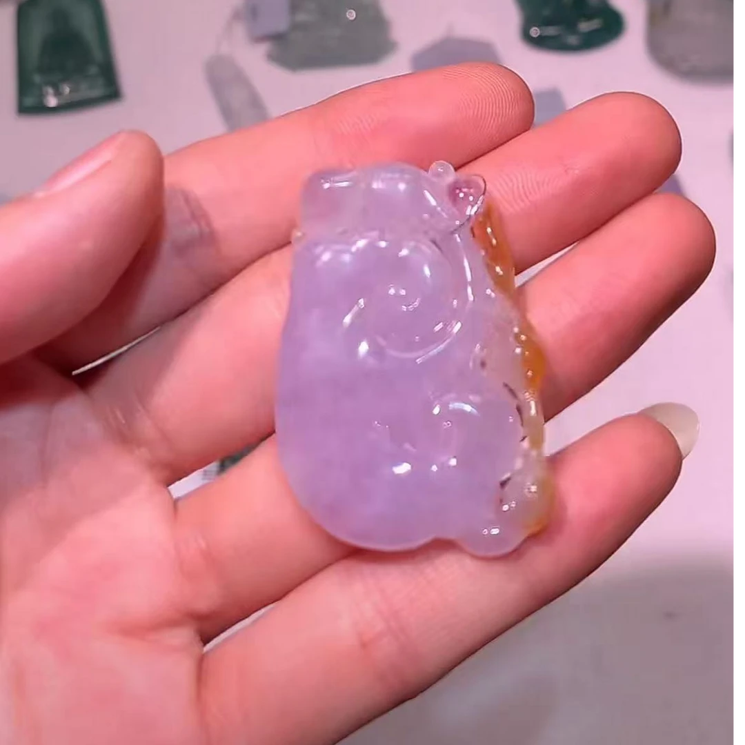 天然A货翡翠吊坠*bzd/051/多样性发/1件