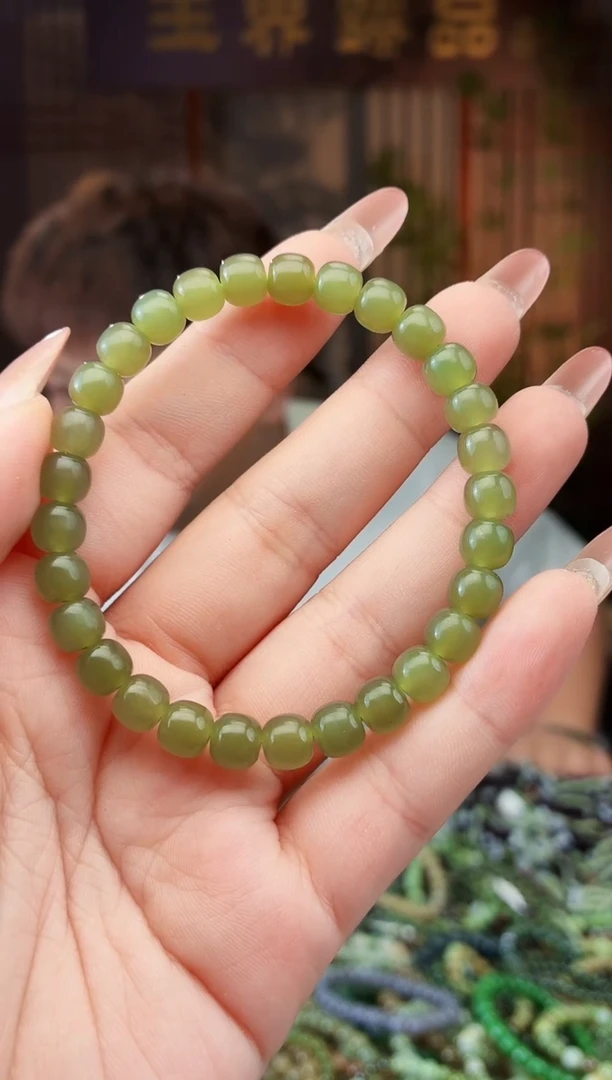 和田玉未镶嵌颈饰拍一发一