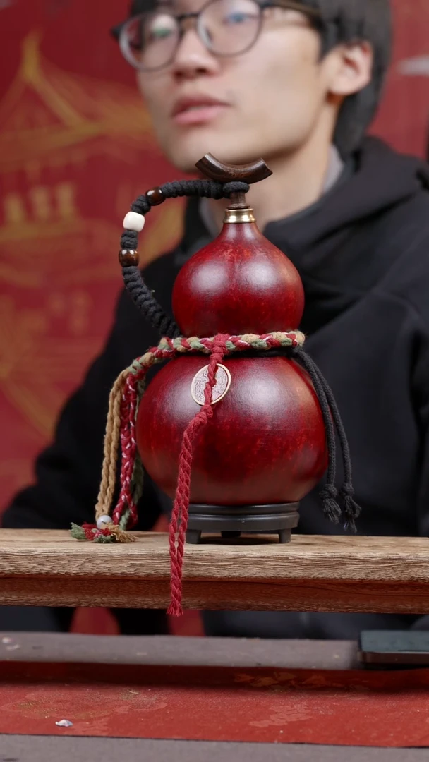 828号大漆精品葫芦一物一拍600ML
