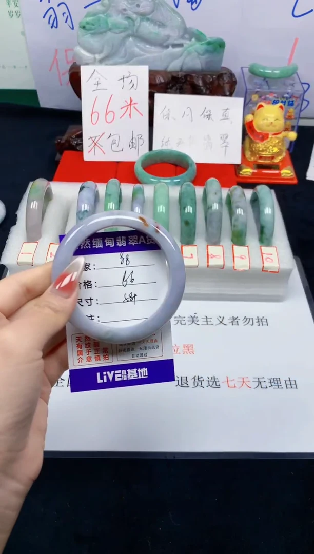 未镶嵌手镯翡翠88