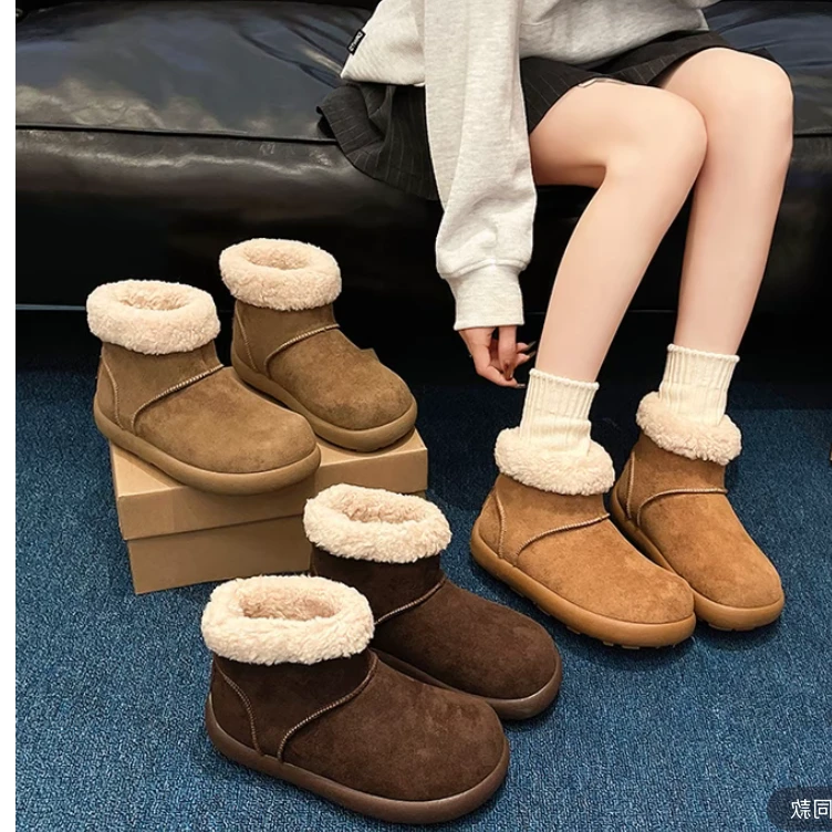 【小围脖】【带运费险】F大土豆全新升级2025冬季氛围感雪地靴