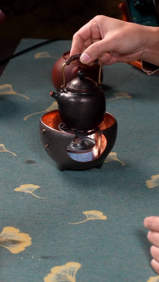 紫铜提梁烧水壶 （单壶）