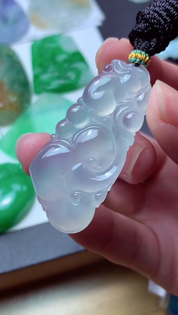 翡翠未镶嵌颈饰天然翡翠