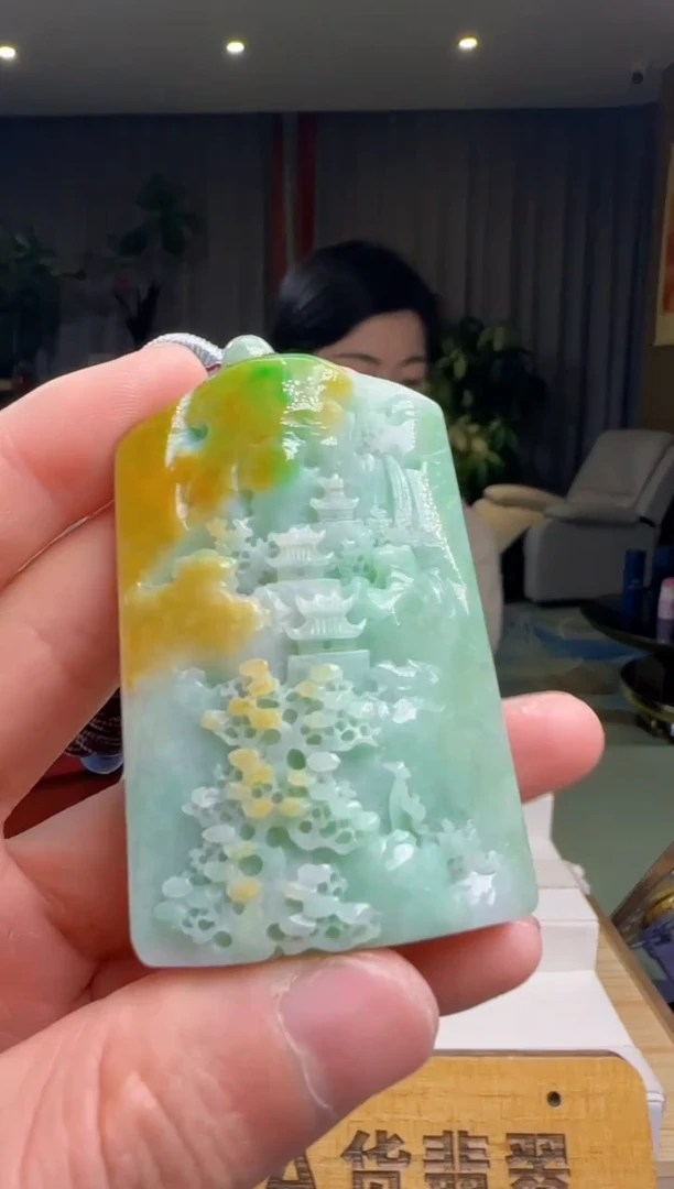 【闪购商品】翡翠吊坠(不含链)未镶嵌DY@@960Q3J11106