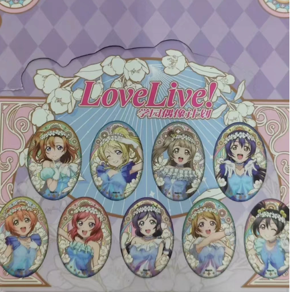 loveliveμ’s原谷动漫国谷细闪吧唧徽章
