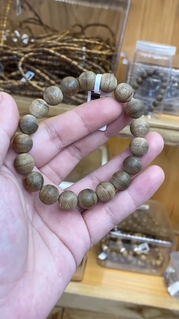 沉香手串达拉干圆珠单圈1.1多样性发其一