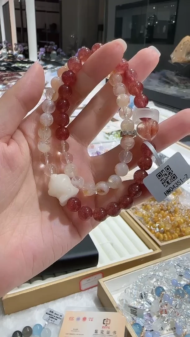 水晶手串未镶嵌手串