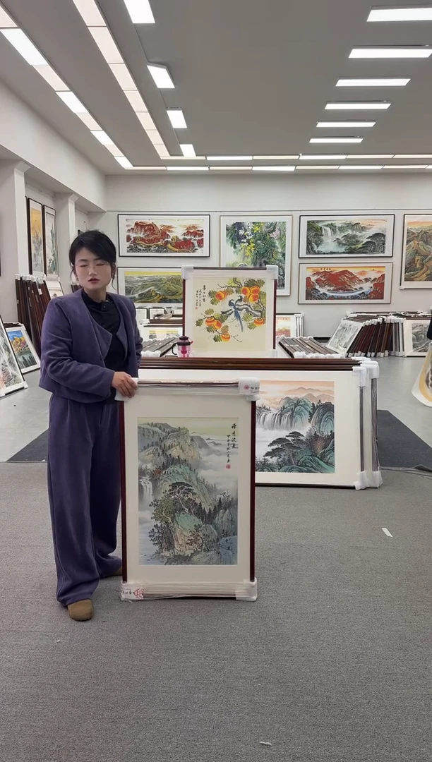 国画手绘102*62源远流长