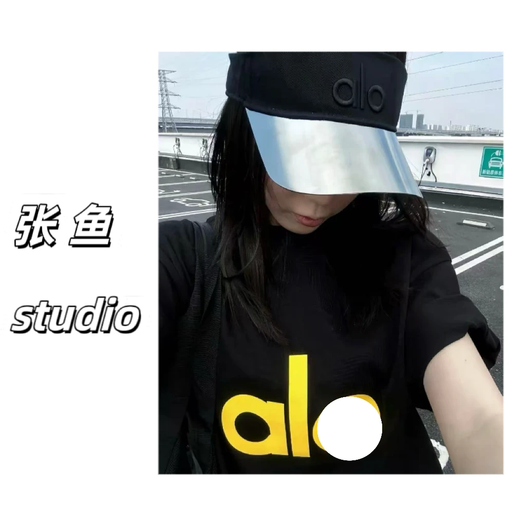 张鱼-【25al？】双色发泡工艺字母重工破坏磨边宽松圆领情侣短袖t恤