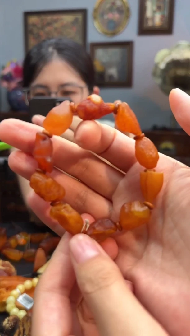 手串琥珀未镶嵌手串