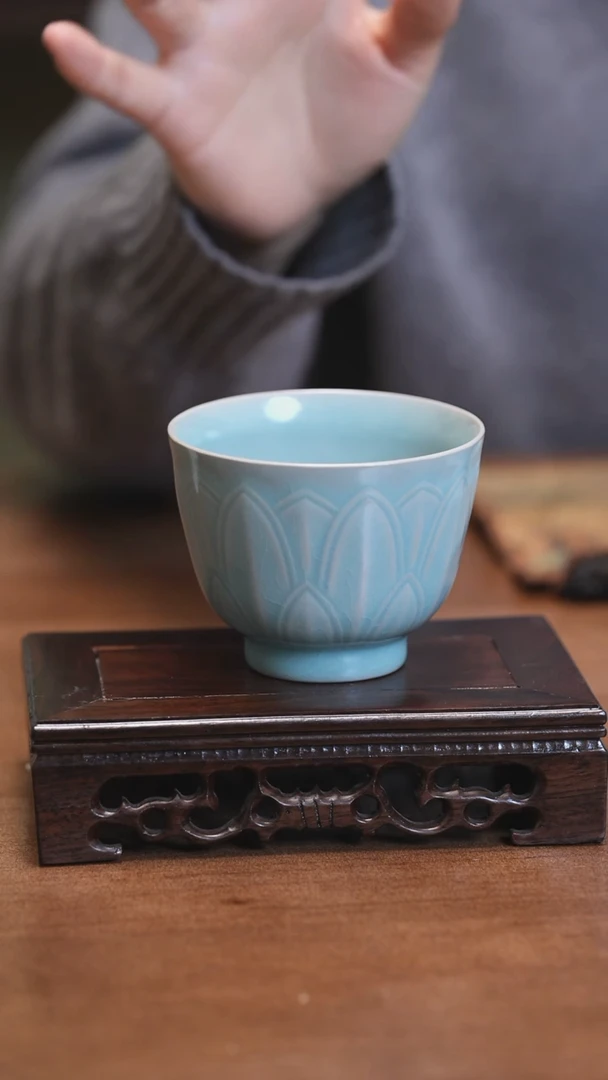 【闪购商品】Y宝丰宋官窑原产地汝瓷单杯