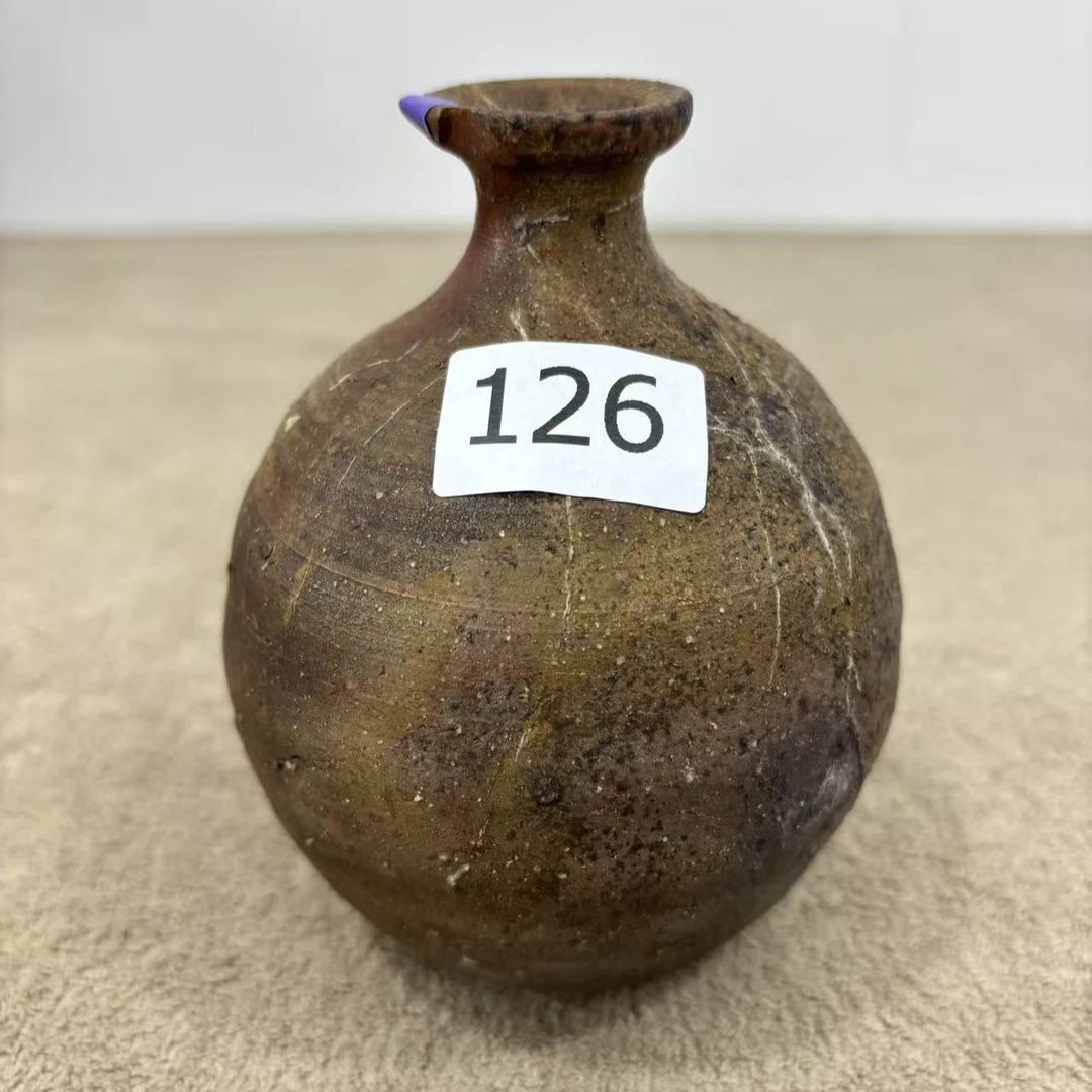 备前德利 有伤 可当花瓶