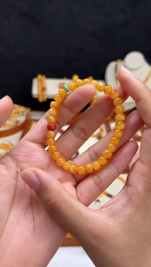 手链蜜蜡未镶嵌老型