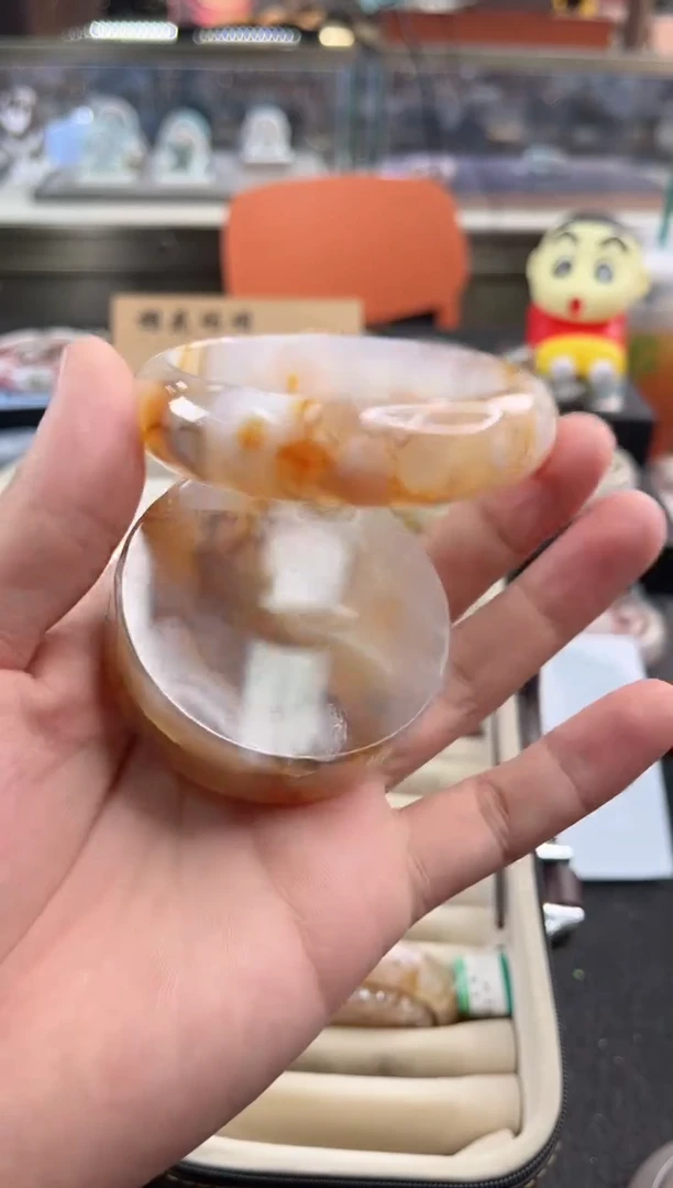 未镶嵌手镯石英质玉62圈口 （赠品镯心）310257