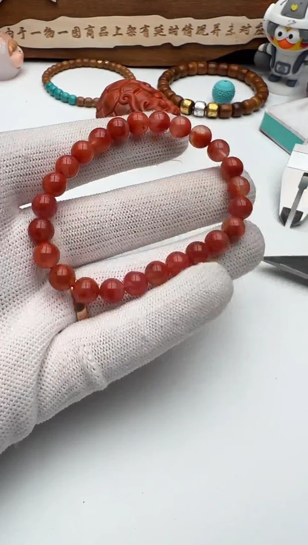 【闪购商品】南红玛瑙手串未镶嵌南红手串