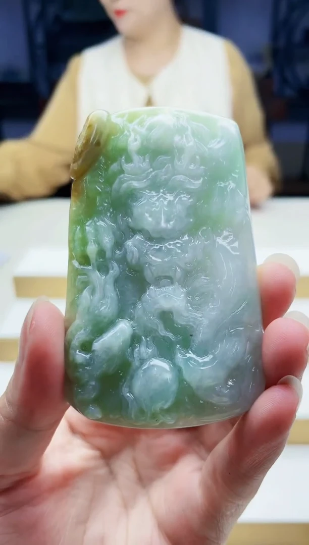 未镶嵌定制翡翠毛货09200126