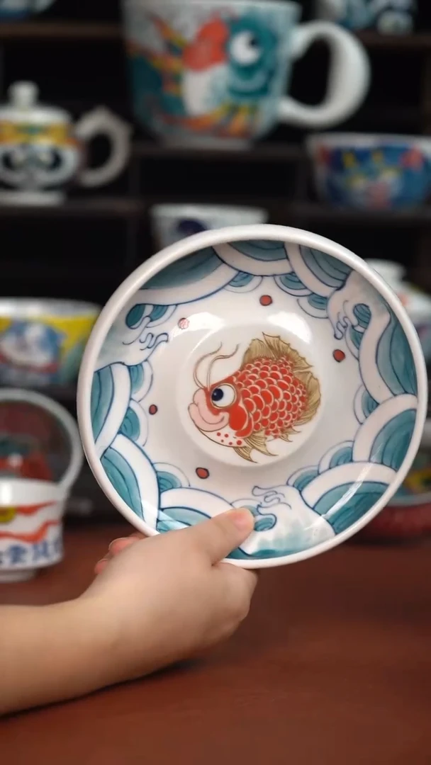 昨明手绘壶承（宠粉福利）
