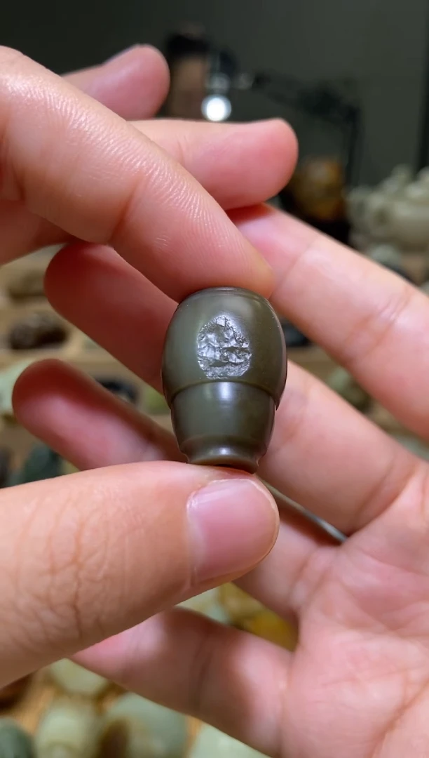 未镶嵌和田玉挂件新疆和田玉三通配饰