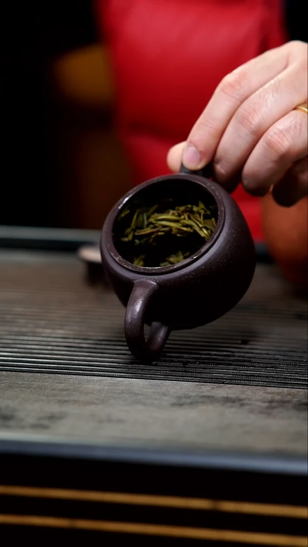 【闪购商品】紫砂茶壶03-半手天青瓦当150cc