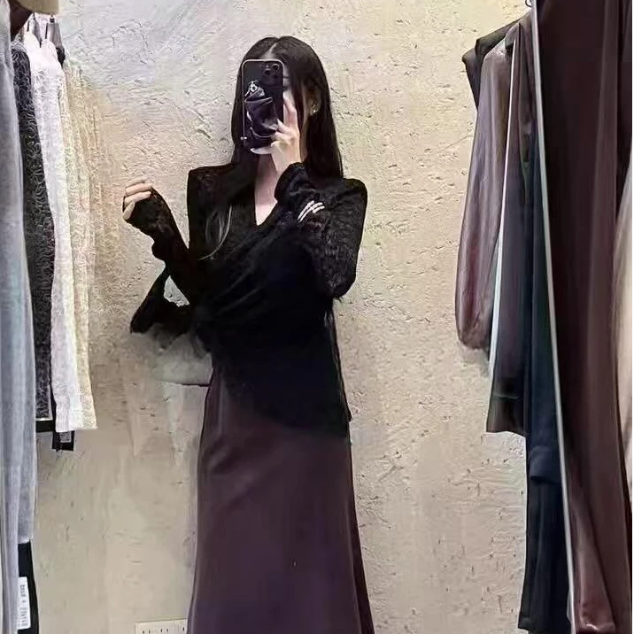 G衣长54     2565【日落蕾丝】上衣