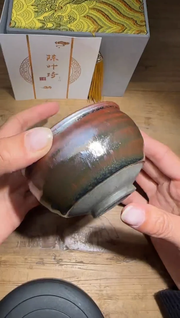 【闪购商品】茶盏陈叶琦精品建盏分享100