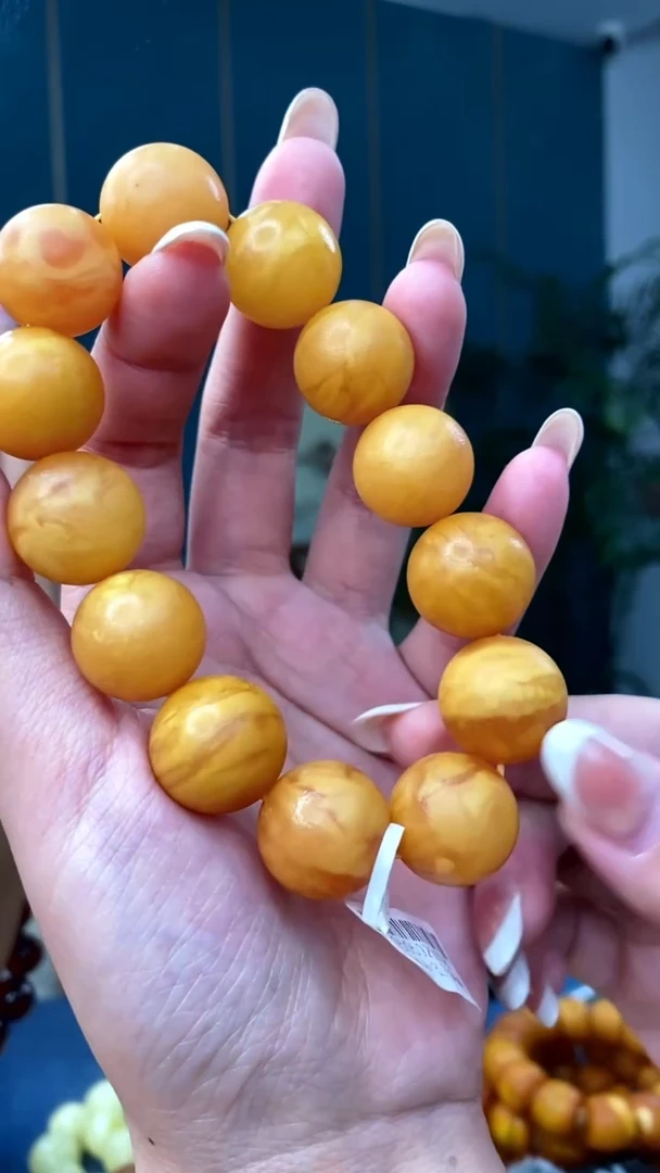 裸石琥珀未镶嵌12/24多样性发其一70