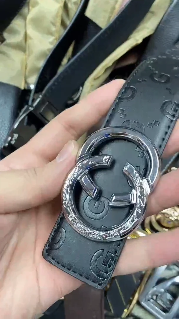 2025新款男士压G经典时尚百搭商务扳扣皮带