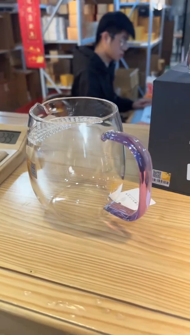 【闪购商品】禾器-澄然茶海-月牙-浅紫色