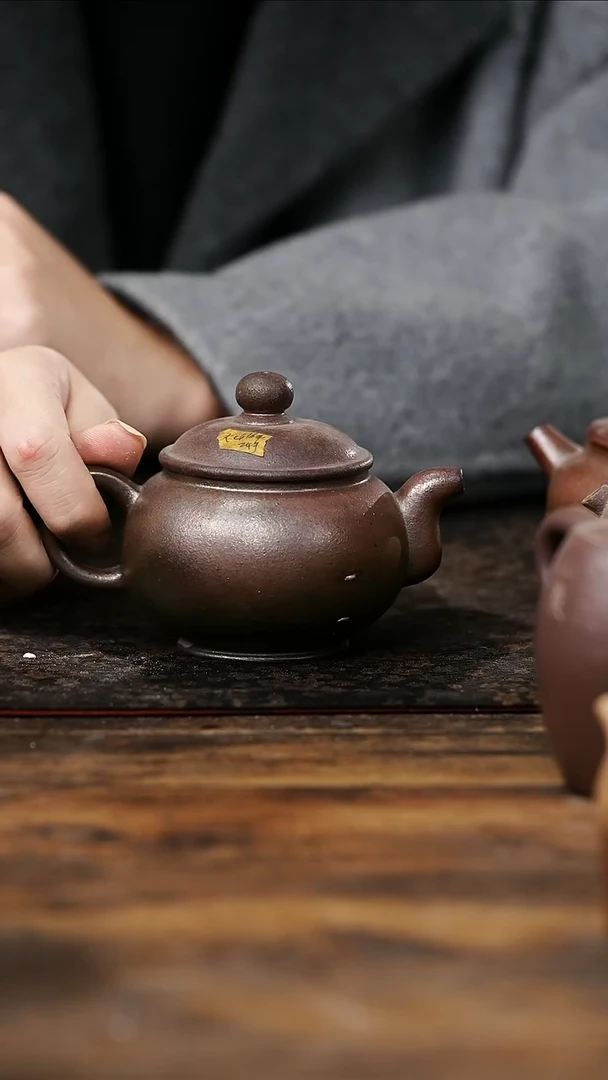 茶杯紫砂137号紫砂柴烧