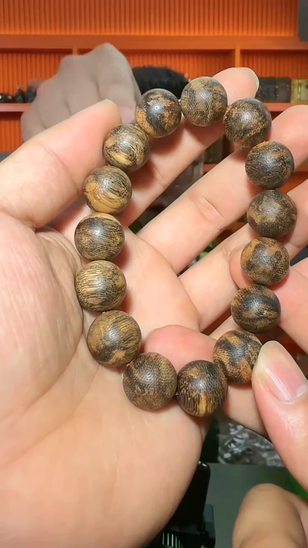 沉香手串57号单圈达拉干1.5多样性发一
