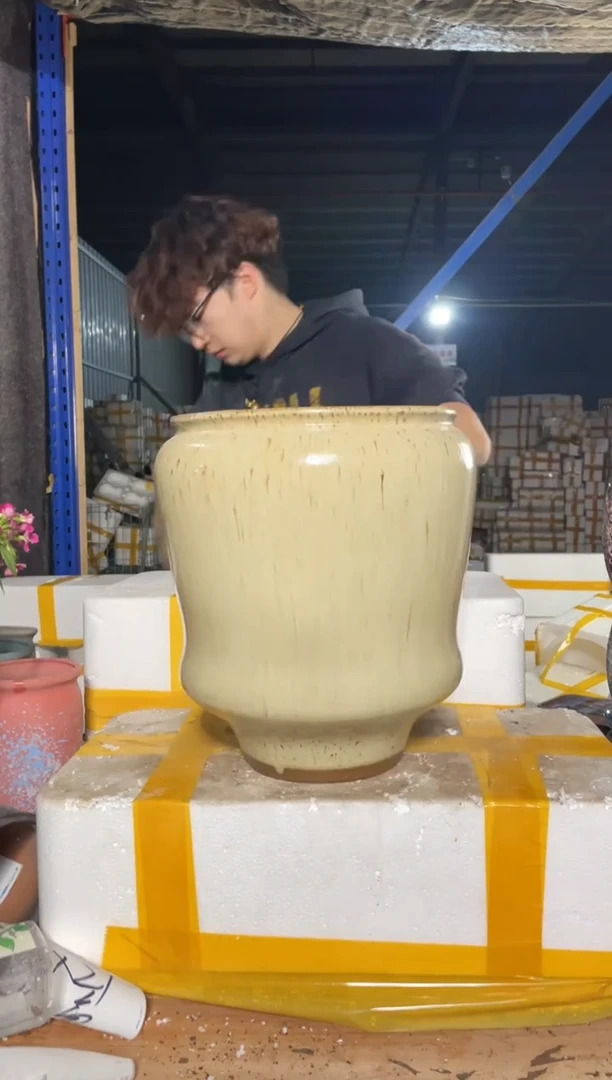 紫砂花盆宜兴紫砂粗陶花盆23-30